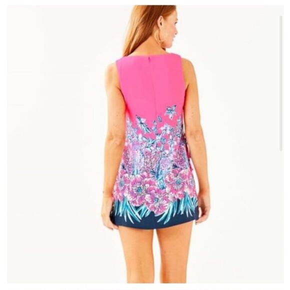 Lilly Pulitzer Lucky Lady Donna Romper/Dress size 2, Built in shorts - Picture 2 of 13